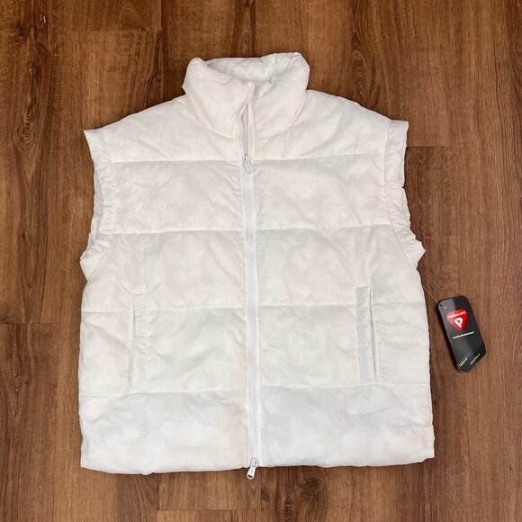 NEW Free People Movement White In A Bubble Puffer Vest Jacket - Picture 3 of 14